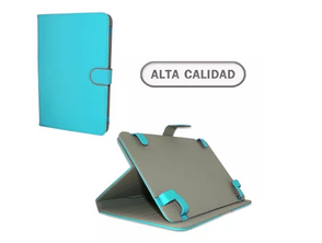 X-one 7 "Turquoise Universal Rotation Book Leather Case