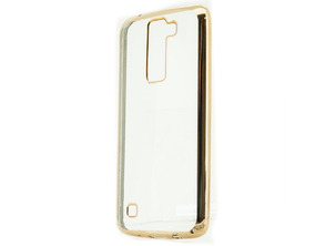 TPU Metall LG K8 Golden Case