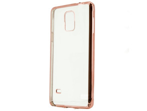 TPU Metall Samsung Galaxy Note 4 Rosa X-One