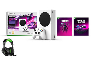 Add to cart Xbox Series S Weiss (512GB) + Fortnite + Rocket League + Auriculares Turtle Beach Stealth 300 Xbox Series S Weiss (512GB) + Fortnite + Rocket League + Auriculares Turtle Beach Stealth 300