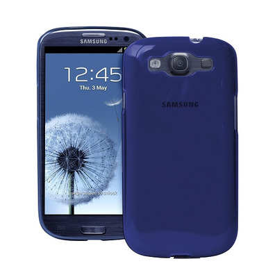 Blue Crystal Case for Samsung Galaxy S III