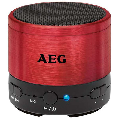 AEG Bluetooth Lautsprecher BSS 4826 rot