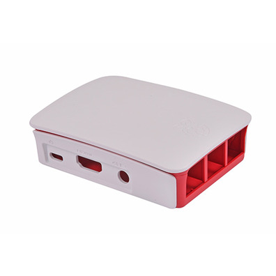 RASPBERRY Box für Raspberry Officer Pi 3, Rot, Weiß