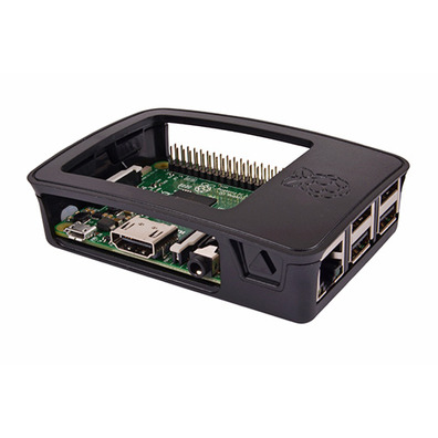 RASPBERRY Box für Raspberry Officer Pi 3, Schwarz