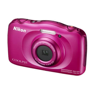 NIKON COOLPIX S33 Rosa KIT Aquarelle Kamera