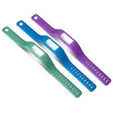 GARMIN Kleine Ersatzschlaufen (violett / türkis / blau) Vivofit