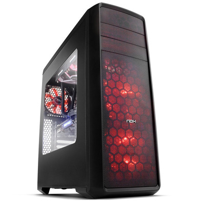 Nox Coolbay ZX LED Red USB 3.0