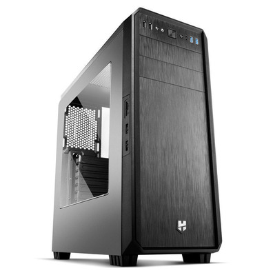 NOX Hummer ZS USB Tower 3.0 Schwarz