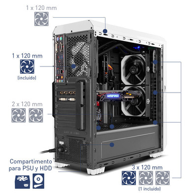 NOX Hummer ZS Zero Bearbeiten USB Tower 3.0