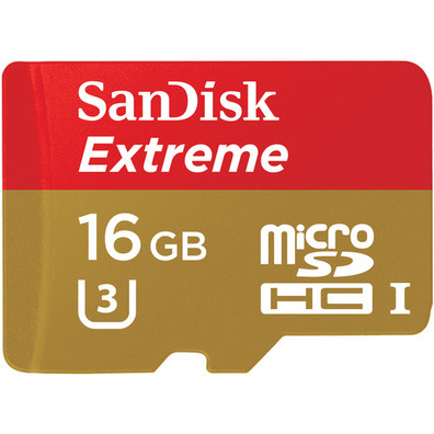 Sandisk MicroSDHC 16GB Klasse 10 U3