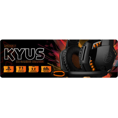 NOX AURICULARES + MIC GAMING KROM KYUS. USB. Für PC / PS4