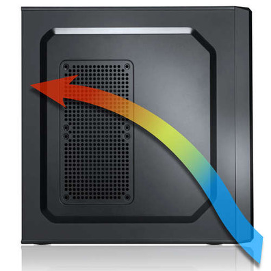 NOX CARTON ATX TITAN. SEMITURE. Kommen Sie. USB 3.0. NEGRO