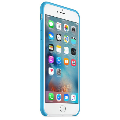 FUND APP IPHONE 6S PLUS SILICONA AZUL