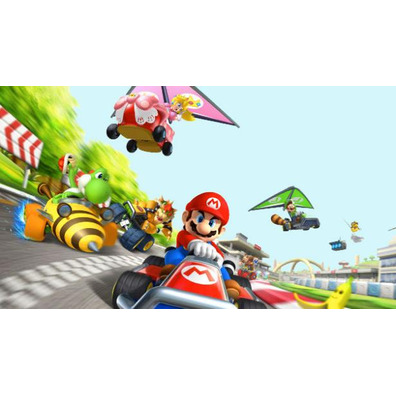 Nintendo 2DS Blau/Shwarz + Mario Kart 7