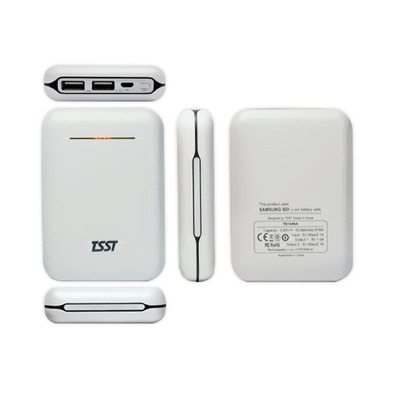 PowerBank TSST 10400mAH Weiß