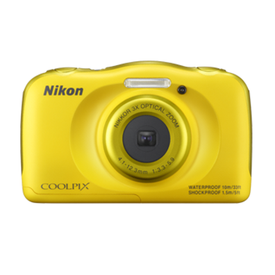 NIKON COOLPIX S33 Gelbes Wasser KIT