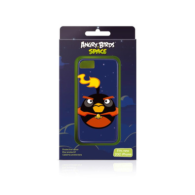 Cover Angry Birds Space Fire Bomb iPhone 5