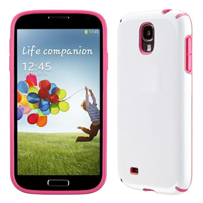 Protect Case CandyShell para Samsung Galaxy S4 Weiss-Grau