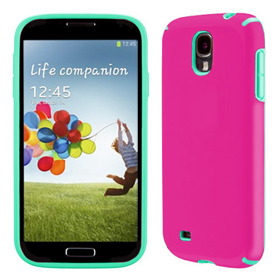 Protect Case CandyShell para Samsung Galaxy S4 Gelb-Rosa