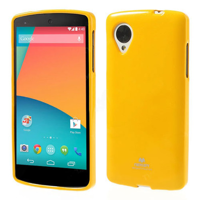 Cover Case TPU for LG Google Nexus 5 Gelb