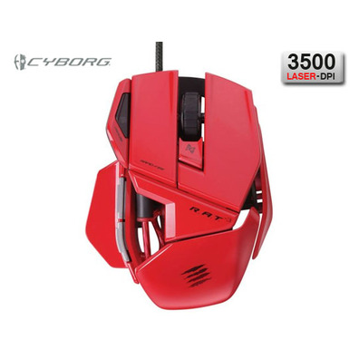 MadCatz Cyborg Rat 3 Rot