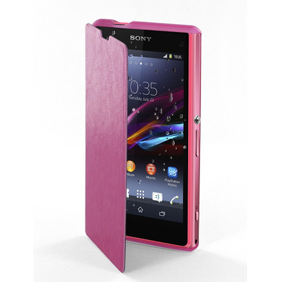 Muvit Easy Folio Sony Xperia Z1 Compact Rosa