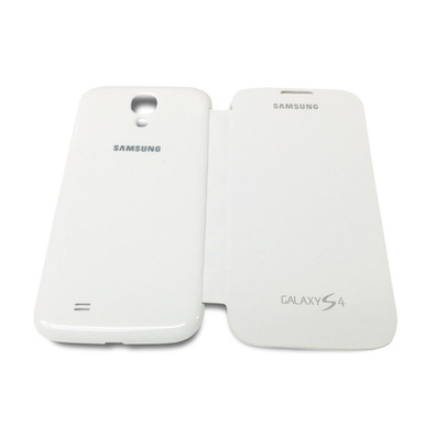 Flip Cover Case for Samsung Galaxy S4 Schwarz