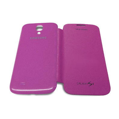 Flip Cover Case for Samsung Galaxy S4 Weiss