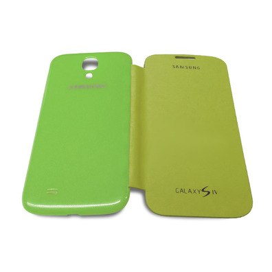 Flip Cover Case for Samsung Galaxy S4 Weiss