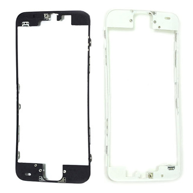 Plastic frame for iPhone 5C Fronts Schwarz