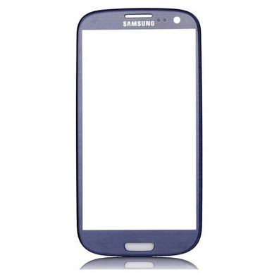 Front Crystal Samsung Galaxy S III Schwarz / Grün