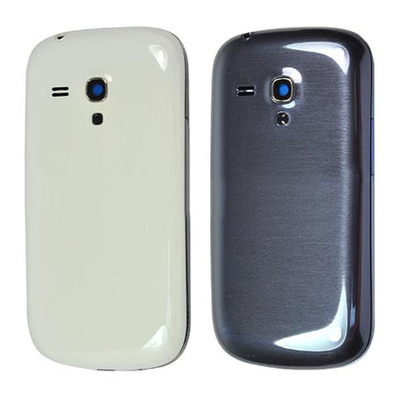 Full Back Cover for Samsung Galaxy S3 Mini Schwarz / Grün
