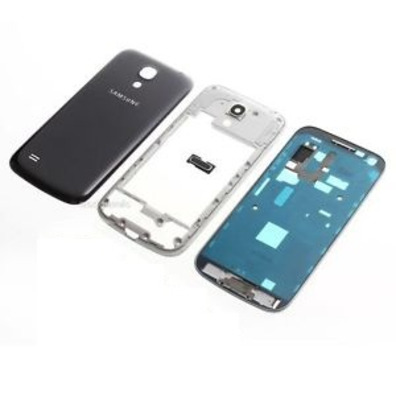 Full Back Cover for Samsung Galaxy S4 Mini i9190 Schwarz / Grün