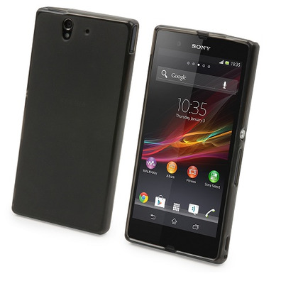 Soft-Skin for Sony Xperia Z Muvit Schwarz