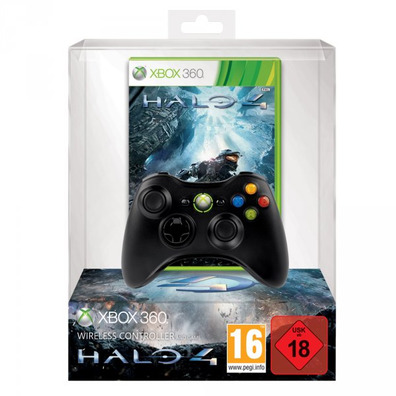 Halo 4 + Wireless Controller Xbox 360