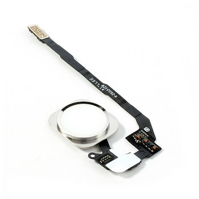 Home Button with PCB Membrane Flex Cable Part for iPhone 5S/SE Weiss