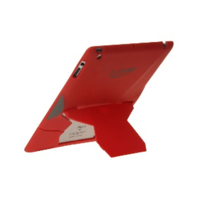 K.Case Plastic Matte Case with Stand for iPad 2