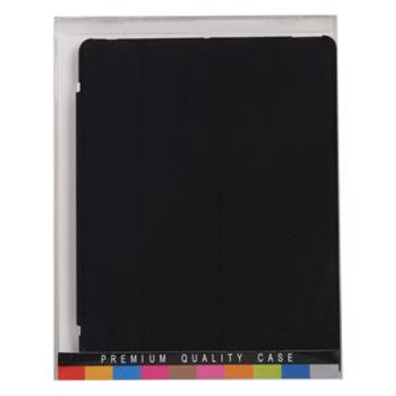 Smart PU Leather Case Set for iPad 2 (Black)