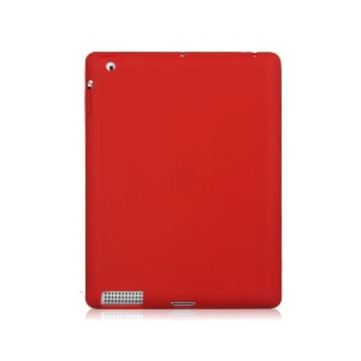Simple Design Rubber Open-face Case - iPad 4