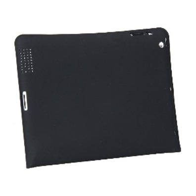 Quad-Fold Design PU Protective Case with Stand Function - iPad 4 (Black)