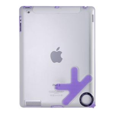 Ultra Slim Case OK Design for iPad 2 Transparent Violet