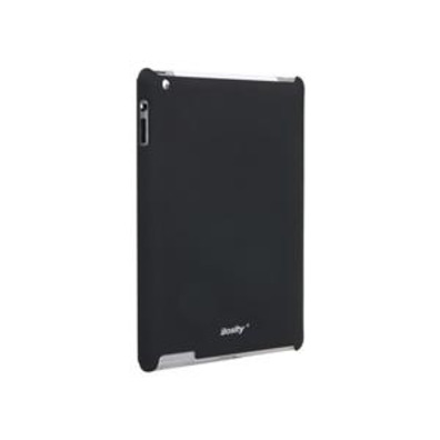 Bosity Durable Frosted Plastic iPad 2 Open-face Case (Black)
