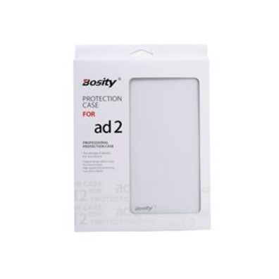 Bosity Durable Frosted Plastic iPad 2 Open-face Case (White)