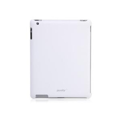 Bosity Durable Frosted Plastic iPad 2 Open-face Case (White)