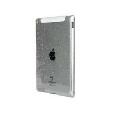 Durable Plastic Drop Design iPad 2 Open-face Case (Transparent)