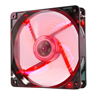 Nox Ventilator CoolFan Box 12cm Rot Led