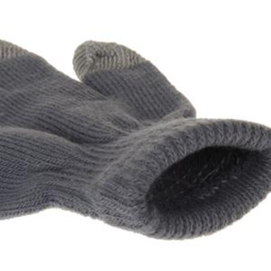 Tiger Plush Touch Gloves for iPad, iPhone 4S (Silver)