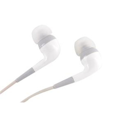 Stereo In-ear Earphone with Microphone (White) - iPhone 3G/3GS/4