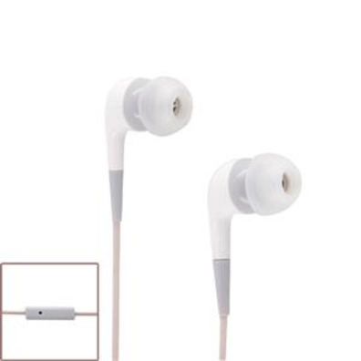 Stereo In-ear Earphone with Microphone (White) - iPhone 3G/3GS/4