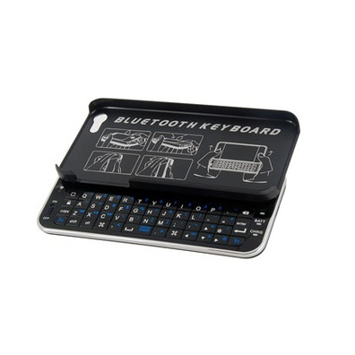 Slider QWERTY Keyboard für iPhone 5 Schwarz